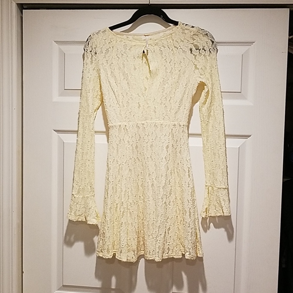 Free people lace  skater dress